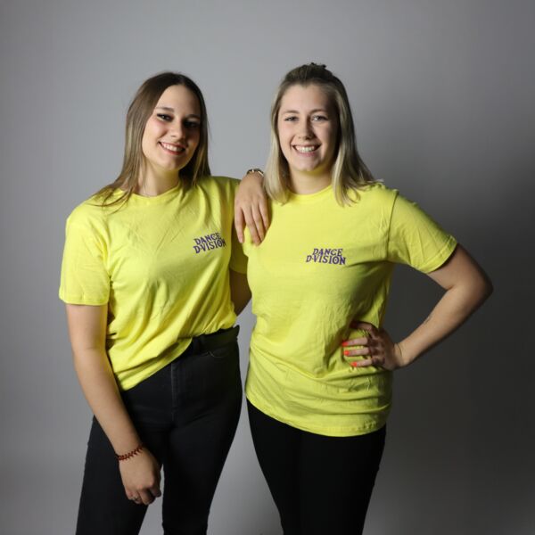 T-shirt with purple Dance D-vision logo (chest) Thumbnail