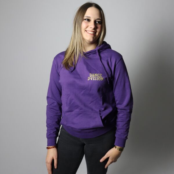 Hoodie with gold dance D-vision logo (chest) Thumbnail