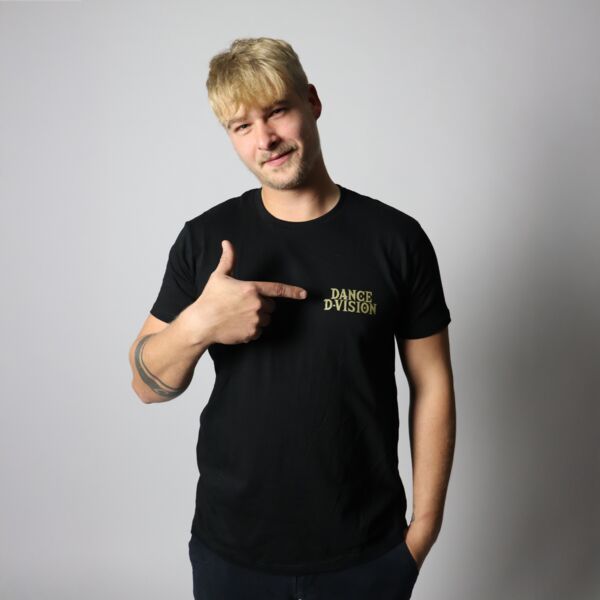 T-shirt with gold Dance D-vision logo (chest) Thumbnail