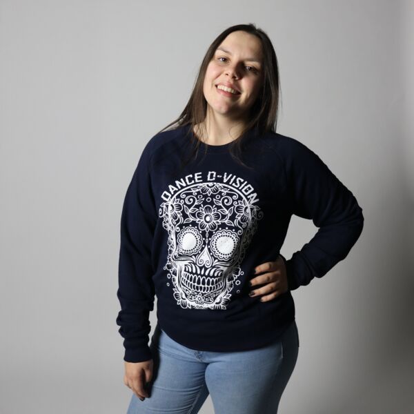 Sweater with white Dance D-vison skull Thumbnail