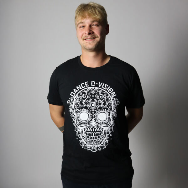 T-shirt with White Dance D-Vision Skull Thumbnail